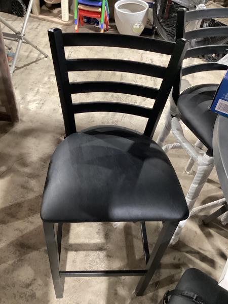 Lot # 2169 Mahogany Ladder Back Restaurant Chair $75